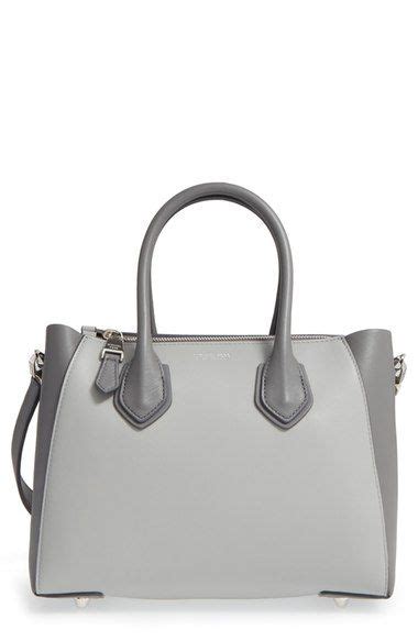 michael kors helena small|Michael Kors 'small Helena' Calfskin Leather Satchel In Cement.